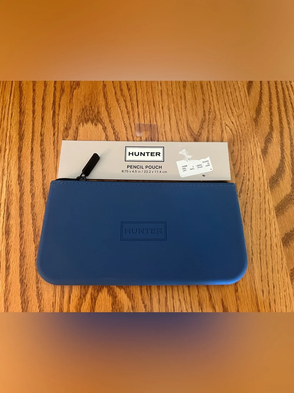 Hunter Royal Blur Silicone Pencil Pouch